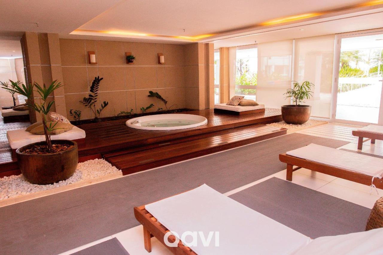 Qavi - Flat Resort Beira Mar Cotovelo #Inmare322 Parnamirim Exteriér fotografie