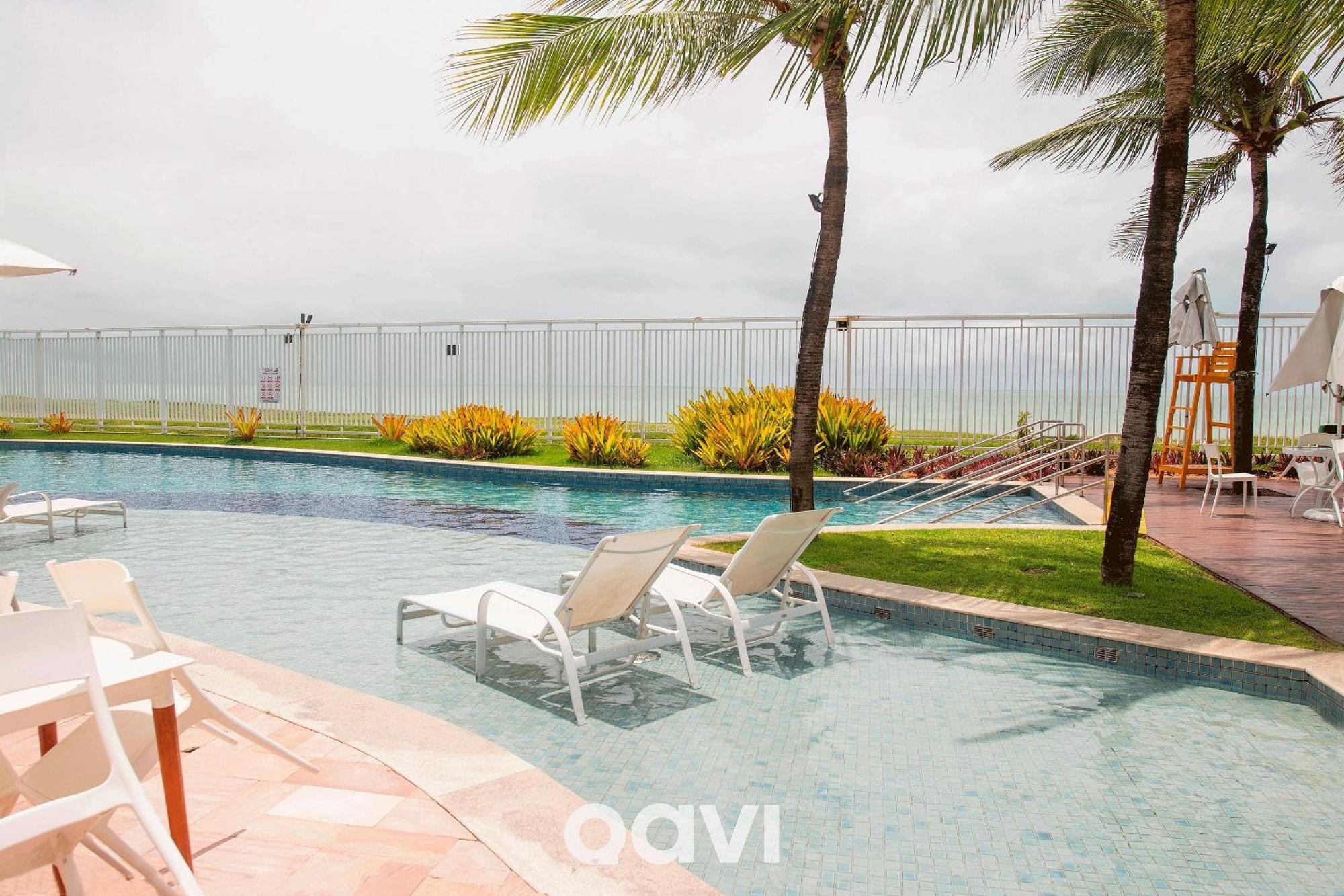 Qavi - Flat Resort Beira Mar Cotovelo #Inmare322 Parnamirim Exteriér fotografie